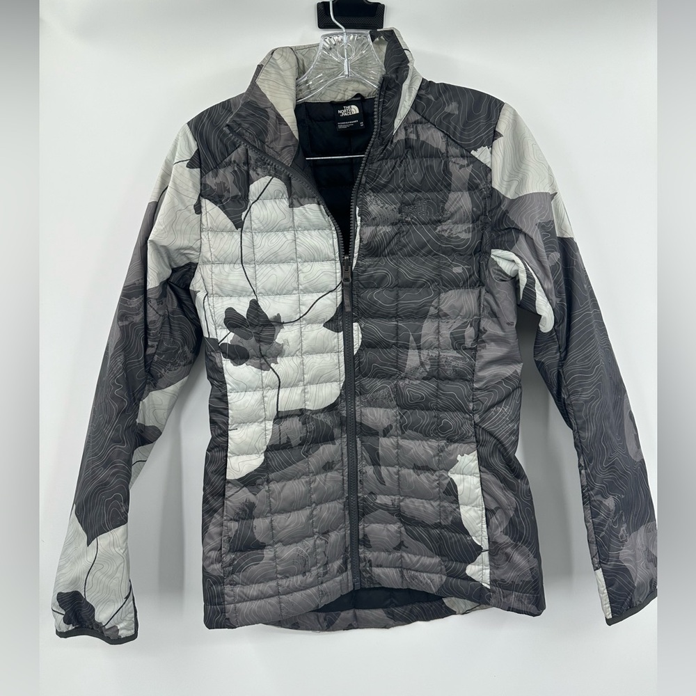 The North Face Women's ThermoBall Eco Snow Triclimate Black/Gray Size XS